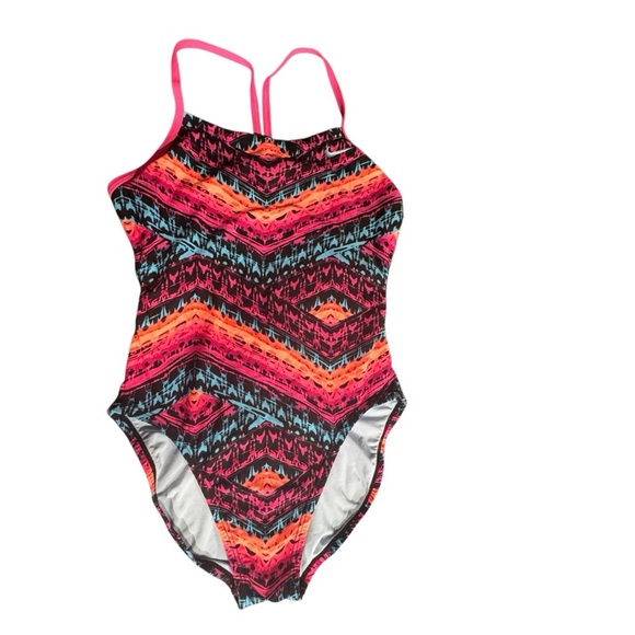 Nike Women's Electric Rio Lingerie Tank Competitive Swim Suit (30/ wms 4) - Picture 1 of 6
